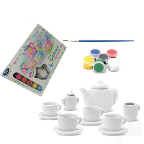 PAINTING TEA PLAY SET