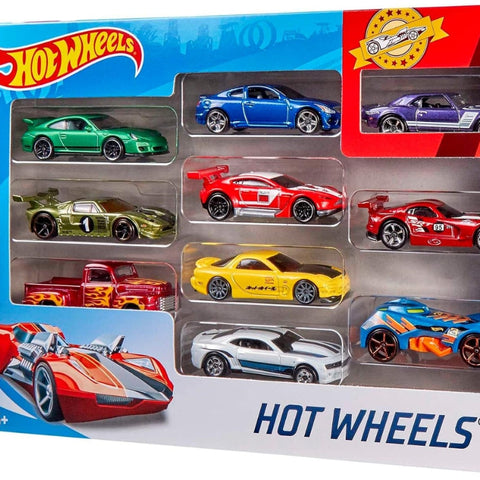 Hot Wheels Toy Cars & Trucks 10-Pack