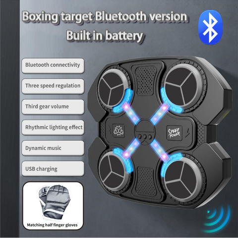 Children’s Electronic Music Boxing Game Machine – Interactive Wall Target Toy