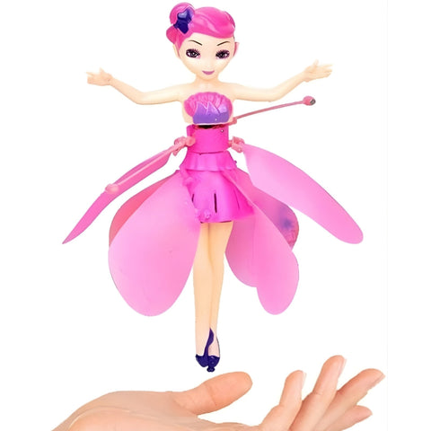 Flying Fairy Doll Induction Helicopter Toy