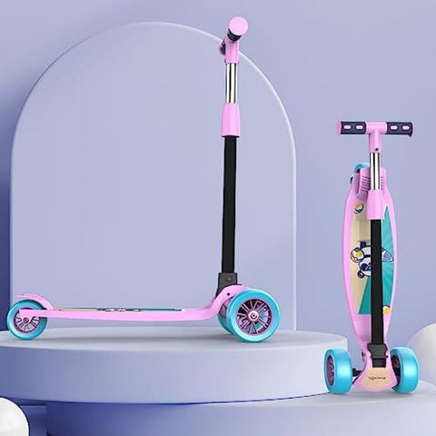 Happit Kick Scooter for Kids (Pink & Blue)