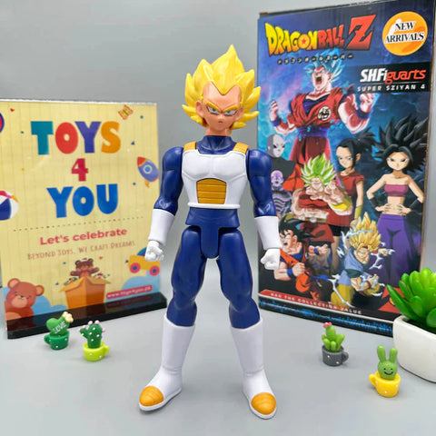 DRAGON  BALL Z  FIGURES 4  MIDELS  WITH BOX  PACKING