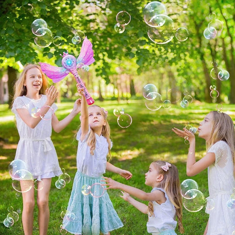 Light up Bubble Wand Princess Outdoor Toy