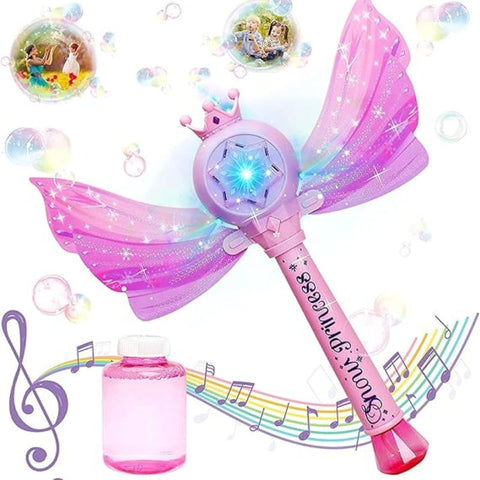 Light up Bubble Wand Princess Outdoor Toy