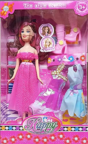 MODERN FASHION DOLL W/DRESS
