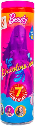 Kids learning Colour change Beauty Dolls Discoloration With Accessories 7 surprises