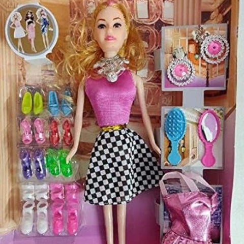 MODERN FASHION DOLL W/DRESS
