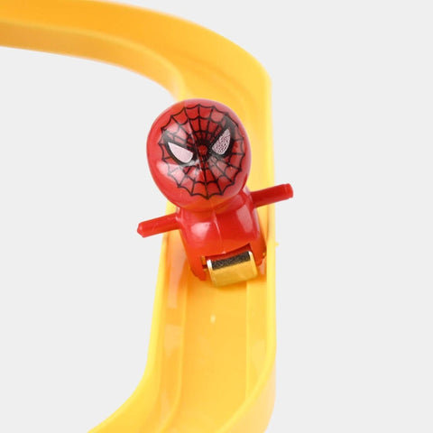 Spider-Man Climbing Stairs Toy with Music and Lights