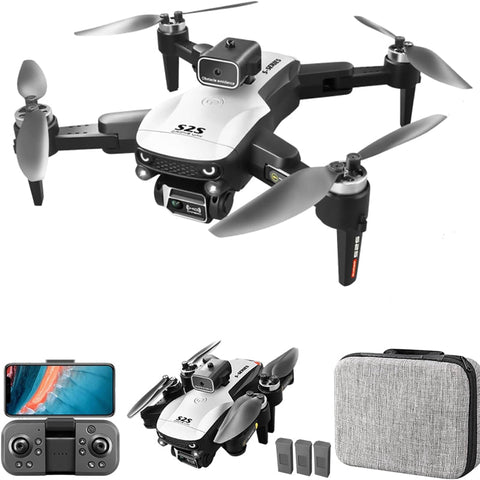R/C DRONE DUAL CAMERA OBSTACLE AVOIDANCE BRUSH LESS FOLDABLE QUAD COPTER