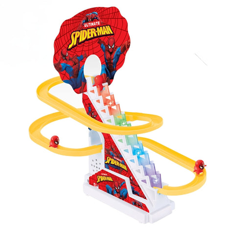 Spider-Man Climbing Stairs Toy with Music and Lights