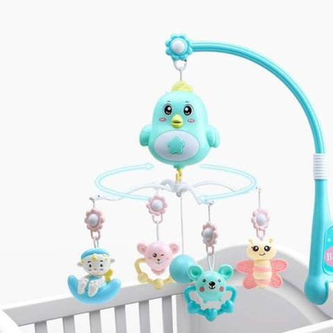 Musical Baby Crib Mobile with Rattles