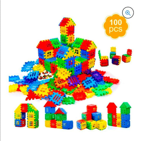 Blocks Paradise 140 PCS DIY Building Blocks Set for Kids