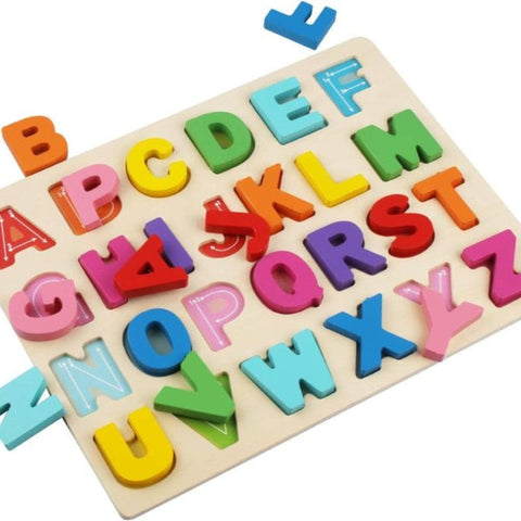 Wood ABC Alphabet Letter