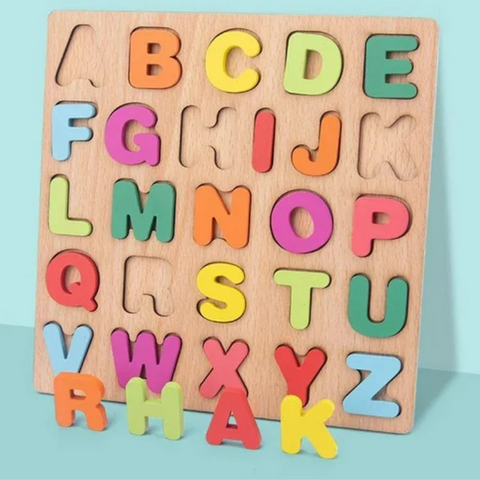 Wood ABC Alphabet Letter