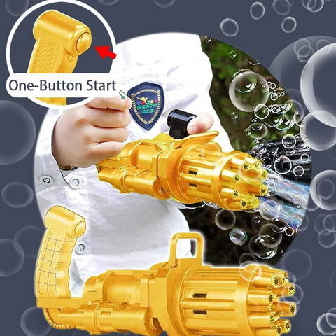 Gatling Bubble Gun