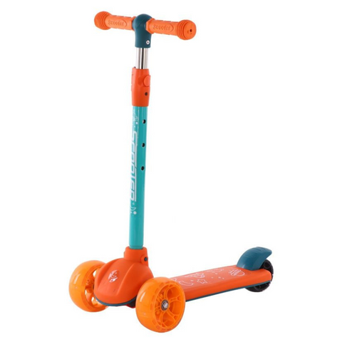 Children Scooter Wholesale Adjustable Height 3 Wheel Scooter Foldable Toy