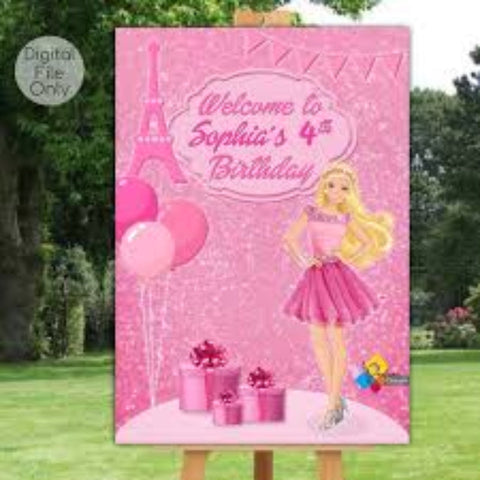 TNT  BARBIE  WRITING  BOARD