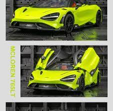 1:24 Diecast McLaren 765LT Official Licensed Model