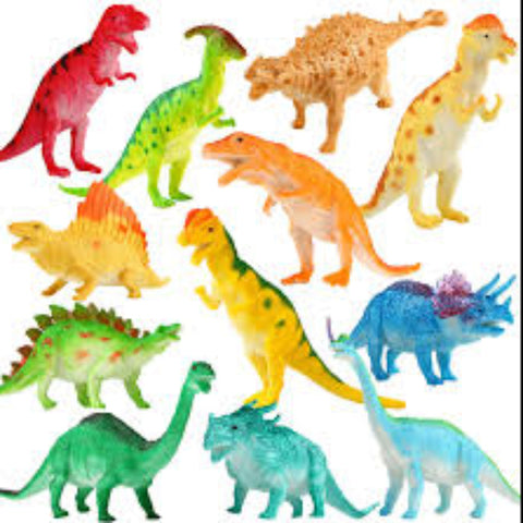 tnt 6inch dinosaurs set