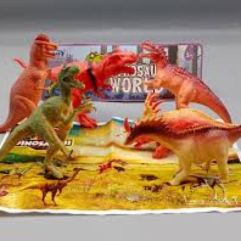 tnt 6inch dinosaurs set