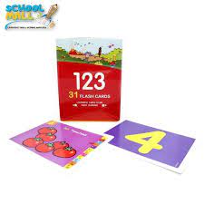 Numbers Learning 123 Flash Cards - 31 pcs