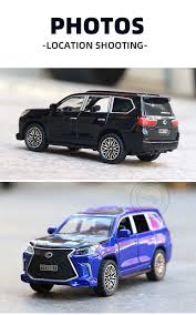 1:24 Scale Diecast Lexus SUV Model Car with Light & Sound